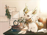 amount:pair amount:solo atmosphere:home atmosphere:sunlight body-type:feral book hall-of-fame:bronze houseplant scarf series:eeveelutions series:pokemon species:leafeon style:noisy style:painted style:sunrays style:thin-border style:vintage // 1000x753 // 995KB