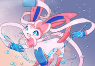 amount:solo atmosphere:beach body-type:feral series:eeveelutions series:pokemon species:sylveon style:kawaii // 1350x950 // 359KB