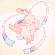 amount:solo body-type:feral series:eeveelutions series:pokemon species:sylveon style:grainy-lines // 999x999 // 67KB