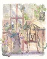 amount:pair amount:solo atmosphere:garden atmosphere:home atmosphere:sunlight atmosphere:zen-garden body-type:feral series:eeveelutions series:pokemon species:glaceon species:leafeon style:watercolor // 651x800 // 1.0MB