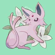 amount:solo body-type:feral flower forehead-gem series:eeveelutions series:pokemon species:espeon style:no-anti-aliasing // 1000x1000 // 151KB