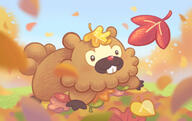 amount:solo atmosphere:autumn body-type:feral series:tcg-art species:bidoof // 540x340 // 51KB