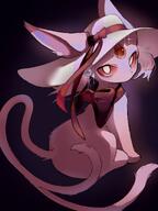 amount:solo body-type:feral forehead-gem hat series:eeveelutions series:pokemon species:espeon style:girly style:glow wearing-bow // 1536x2048 // 242KB