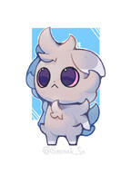 amount:solo atmosphere:sunlight body-type:semi-anthro series:pokemon species:espurr style:colored-lighting style:kawaii // 540x720 // 57KB