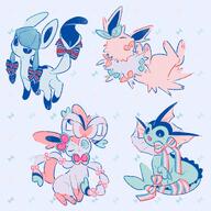 amount:multiple body-type:feral series:eeveelutions series:pokemon // 1200x1200 // 252KB