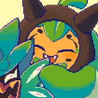 amount:solo body-type:semi-anthro mask species:ogerpon style:dithering // 540x540 // 9.5KB