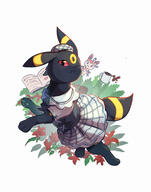 amount:solo body-type:feral book coffee outfit series:eeveelutions series:pokemon species:umbreon // 1609x2048 // 374KB