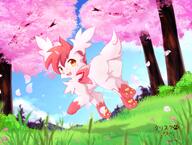 amount:solo atmosphere:sakura body-type:feral butt_freckles freckles species:shaymin // 3500x2637 // 821KB