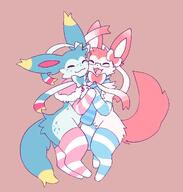 affection amount:pair body-type:feral body-type:semi-anthro butt_freckles character:sylve0n cloaft cuddling freckles glass glasses hall-of-fame:bronze hall-of-fame:gold hall-of-fame:silver happy nerdy scarf series:eeveelutions series:pokemon species:sylveon style:simple-colors thigh-highs // 1656x1738 // 189KB