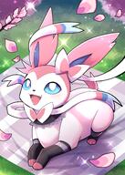 amount:solo atmosphere:picnic atmosphere:sakura body-type:feral hall-of-fame:bronze outfit series:eeveelutions series:pokemon species:sylveon style:girly style:sparkly style:very-girly // 2921x4096 // 6.3MB