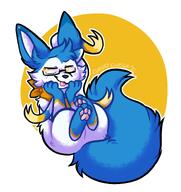 amount:solo body-type:feral glasses nerdy oc series:eeveelutions series:pokemon species:sylveon style:outline // 2096x2222 // 372KB