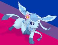 amount:solo body-type:feral feminine flower pride series:eeveelutions series:pokemon species:glaceon species:sylveon style:girly wearing-flower // 1456x1147 // 118KB