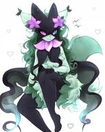 amount:solo body-type:anthro body-type:semi-anthro hair heterochromia long-hair species:meowscarada // 1080x1354 // 173KB