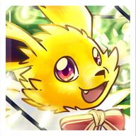 amount:solo atmosphere:christmas body-type:feral series:eeveelutions series:pokemon species:jolteon wearing-bow // 481x480 // 209KB