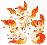 amount:solo atmosphere:autumn body-type:feral oc series:eeveelutions series:pokemon species:leafeon style:multiple-scenarios // 2048x1946 // 287KB