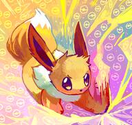 amount:solo atmosphere:powerful body-type:feral series:pokemon species:eevee style:painted // 1000x948 // 1.1MB