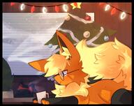 amount:solo atmosphere:home body-type:feral glasses hall-of-fame:bronze hall-of-fame:silver nerdy series:eeveelutions series:pokemon species:flareon thigh-highs // 2228x1759 // 360KB