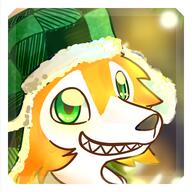 amount:solo atmosphere:christmas body-type:feral species:lycanroc-(midday) // 480x480 // 194KB