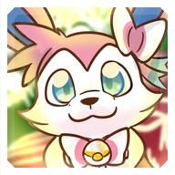 amount:solo atmosphere:christmas body-type:feral series:eeveelutions series:pokemon species:sylveon style:intentional-blur // 480x480 // 174KB