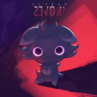 amount:solo atmosphere:evil body-type:semi-anthro series:pokemon species:espurr style:dim // 3000x3000 // 635KB
