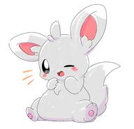 amount:solo body-type:feral body-type:semi-anthro body-type:slightly-chubby species:minccino style:playful // 2048x1976 // 130KB