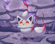 amount:solo atmosphere:forest atmosphere:snowy body-type:feral species:hisuian-zorua // 3800x3000 // 1.8MB