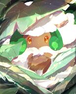 amount:solo atmosphere:forest atmosphere:sunlight body-type:semi-anthro species:whimsicott style:kawaii style:noisy // 1350x1675 // 483KB