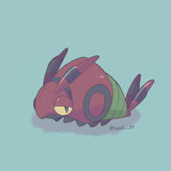 amount:solo body-type:blob body-type:semi-anthro series:pokemon species:venipede // 1280x1280 // 208KB