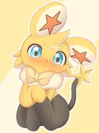 amount:solo body-type:feral species:shinx species:shiny-pokemon style:abstract-background visibly-shy wearing-bow // 1834x2438 // 230KB