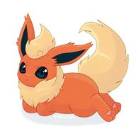 amount:solo body-type:feral body-type:slightly-chubby series:eeveelutions series:pokemon species:flareon // 2000x2000 // 319KB