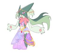 amount:solo body-type:anthro dress species:meowscarada // 1854x1757 // 165KB