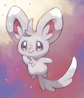 amount:solo body-type:semi-anthro species:minccino style:kawaii style:painted // 2231x2597 // 286KB