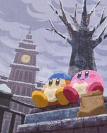 amount:pair atmosphere:clock-tower atmosphere:snowy atmosphere:town body-type:blob eating style:painted // 1080x1350 // 250KB