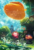 amount:multiple atmosphere:cinematic body-type:blob body-type:overweight character:bandana-waddle-dee character:blipper character:como character:elfilis character:kirby character:scarfy fishing series:kirby species:unknown // 1403x2048 // 424KB