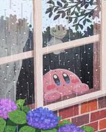 amount:solo atmosphere:home atmosphere:rain atmosphere:town body-type:blob character:kirby series:kirby species:unknown // 1080x1350 // 505KB