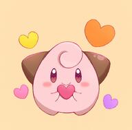 amount:solo body-type:blob heart-shape species:cleffa style:girly style:kawaii style:playful // 1128x1103 // 100KB