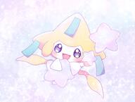 amount:solo body-type:semi-anthro species:jirachi style:girly style:pastel-colors style:sparkly // 1800x1361 // 188KB