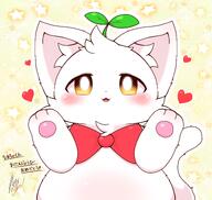 amount:solo body-type:feral body-type:semi-anthro body-type:slightly-chubby oc species:cat style:kawaii // 2325x2206 // 320KB