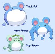 amount:multiple body-type:overweight informative species:marill // 1558x1514 // 170KB