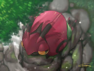 amount:solo atmosphere:forest body-type:feral rock species:venipede style:intentional-blur style:kawaii // 4000x3000 // 3.9MB