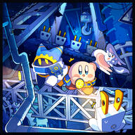 amount:multiple atmosphere:factory body-type:blob character:elfilis character:kirby character:magolor character:plugg series:kirby species:unknown style:dim style:kawaii // 2579x2579 // 4.4MB