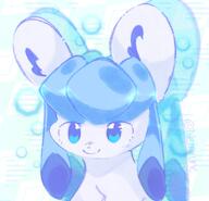 amount:solo body-type:feral series:eeveelutions series:pokemon species:glaceon style:blue style:detailed-pattern style:dithering // 2000x1932 // 4.9MB