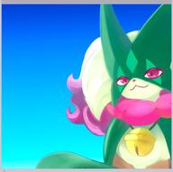 amount:solo bell body-type:anthro body-type:semi-anthro species:meowscarada style:lineless style:painted // 1024x1020 // 78KB