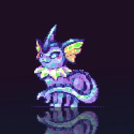 amount:solo body-type:feral series:eeveelutions series:pokemon species:vaporeon style:pixel-art // 625x625 // 5.8KB