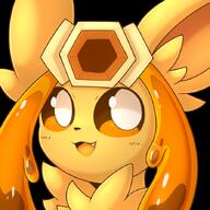 amount:solo body-type:feral eeveelutions-as-food honey oc series:eeveelutions series:pokemon species:glaceon style:kawaii // 700x700 // 389KB