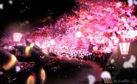 amount:solo atmosphere:asian atmosphere:night atmosphere:sakura atmosphere:town body-type:feral series:eeveelutions series:pokemon species:umbreon style:glow style:painted // 1915x1189 // 434KB