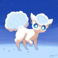 amount:solo atmosphere:snowy body-type:feral species:alolan-vulpix style:kawaii // 3000x3000 // 316KB
