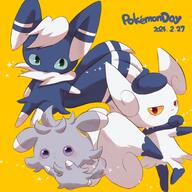 amount:solo body-type:semi-anthro series:pokemon smug species:espurr style:kawaii visual-teasing // 1502x1502 // 193KB