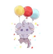 amount:solo balloons body-type:semi-anthro series:pokemon species:espurr // 2189x2232 // 110KB