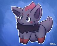 amount:solo body-type:feral body-type:slightly-chubby species:zorua style:kawaii style:outline style:playful style:very-kawaii // 1634x1339 // 216KB